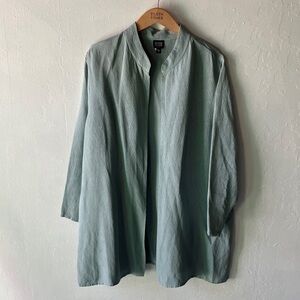 Stunning Vintage Eileen Fisher Silk/Linen Topper
